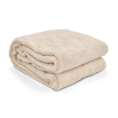 Tagesdecke 'Aranga Super Soft Throw' 130 x 170 cm – Beige