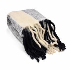 Karostoff 'Beatriz Stripe' 130 x 170 cm – Schwarz/Weiß