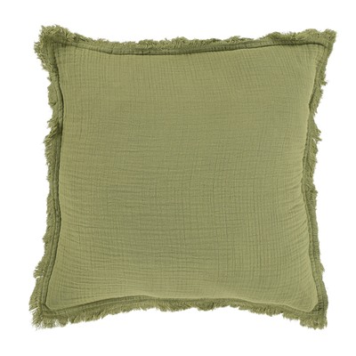 Kissenbezug 'Dorena' 45x45cm – Grün