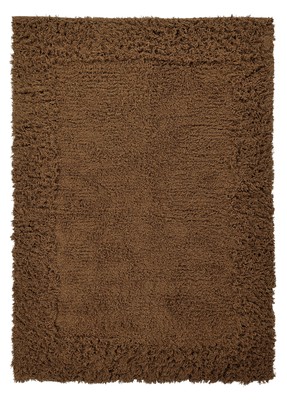 Rya-Teppich 'Melilla handgewebte Wolle – Braun
