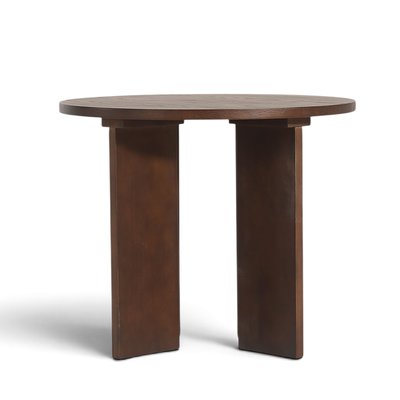Couchtisch 'Créme' Rund 55 cm - Walnuss