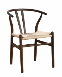 Stuhl 'Alta' - Nussbaum/Beige