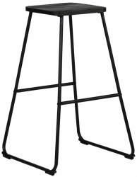 Barhocker 'Borås' - Braun/Schwarz