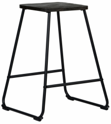 Hocker 'Borås' - Braun/Schwarz