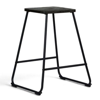 Hocker 'Borås' - Braun/Schwarz