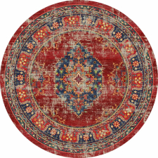 Runder Teppich 'Taknis' 240cm - Blau
