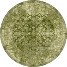 Runder Teppich 'Denizli' 200cm - Grün