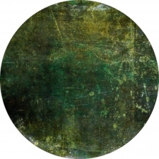 Runder Teppich 'Estrada' 120 cm – Grün