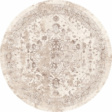 Runder Teppich 'Mateur' 340cm - Beige