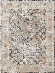 Wilton-Teppich 'Douz' 160x230cm – Schwarz/Mehrfarbig