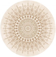 Runder Teppich 'Sandrigo' 160cm - Beige