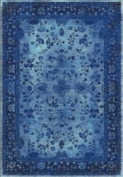 Wilton Matte 'Gombalia' 80x150cm - Blau