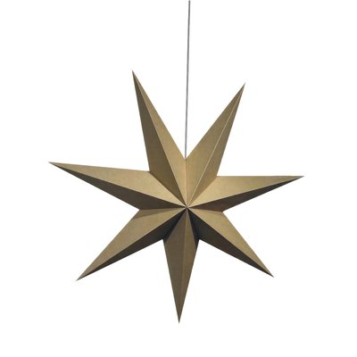 Adventsstern 'Sally' 60cm - Braun