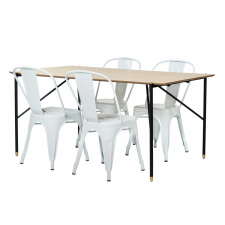 Essgruppe 'Hornstull Montmartre' - 1 Tisch & 4 Stühle