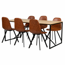 Essgruppe 'Vega Carrie' - 1 Tisch & 6 Stühle