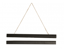 Posteraufhänger 30cm - Schwarz
