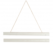 Posterhängare 30cm - Weiß 