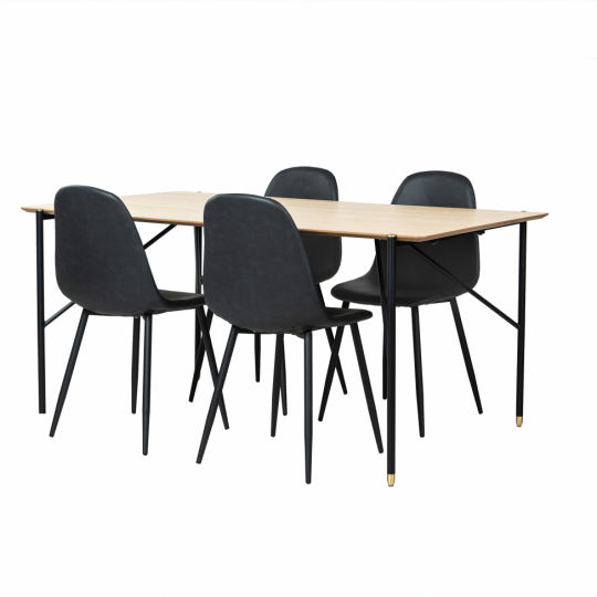 Essgruppe 'Hornstull Forma' 1 Tisch & 4 Stühle