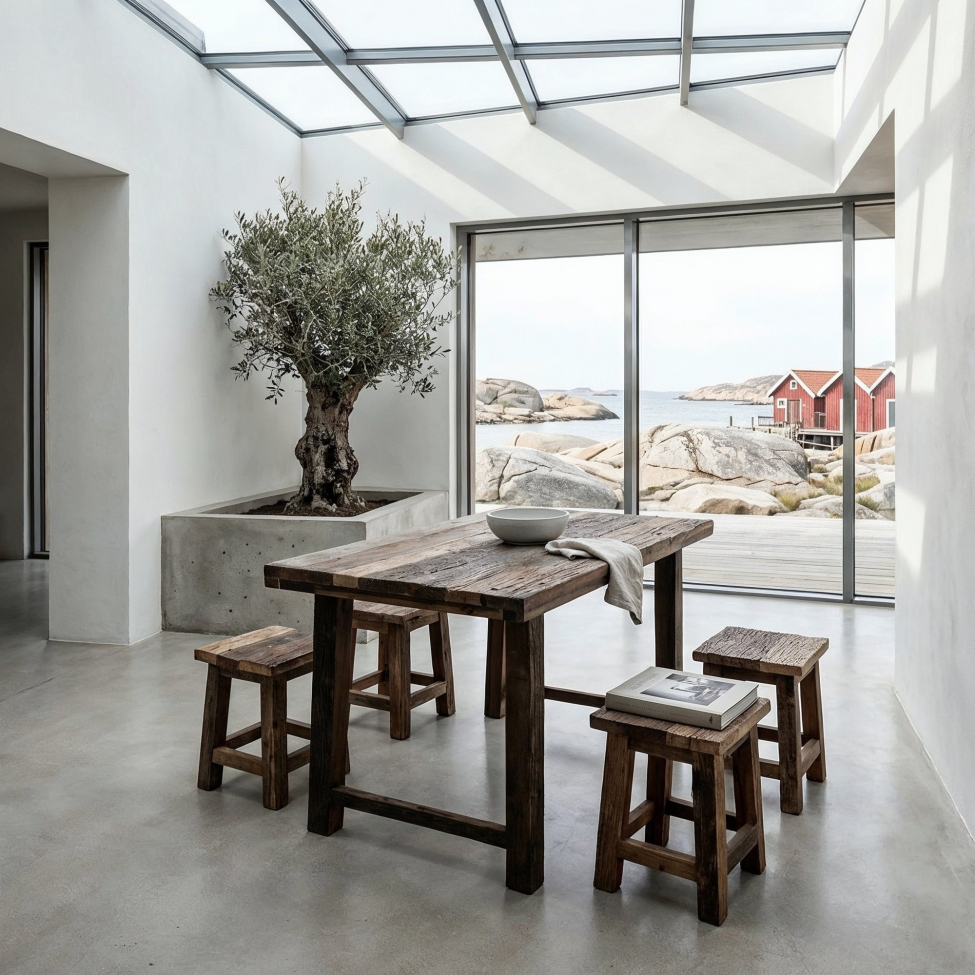 Esstisch 'Birka' 120 x 75 cm – Vintage