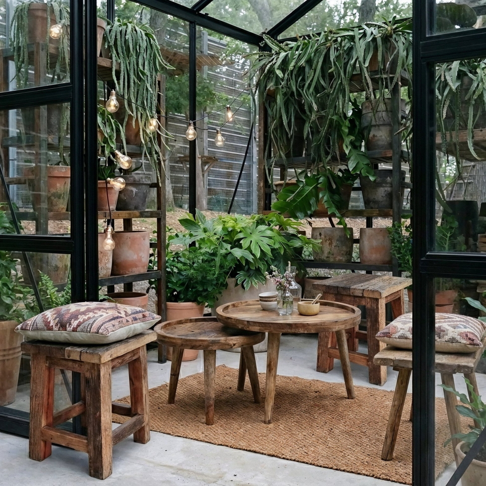 Hocker 'Birka' – Vintage