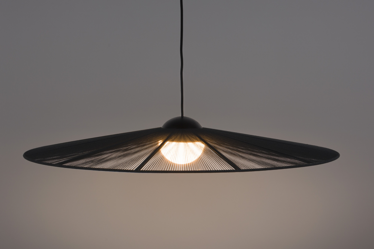 Deckenleuchte 'Belle L' Ø80 cm - Schwarz