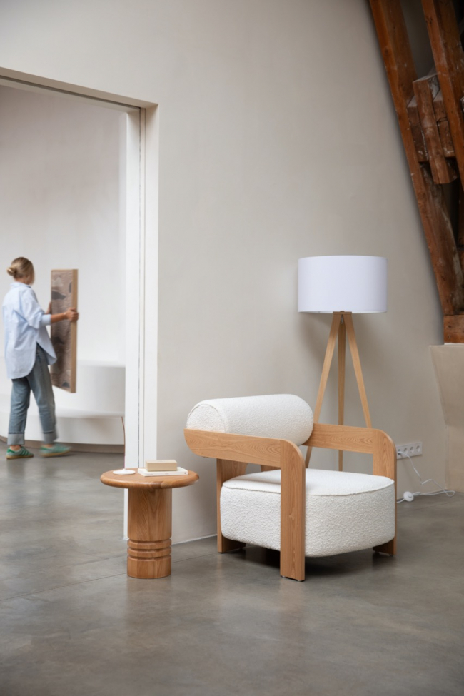 Sessel 'Oolong' - Beige