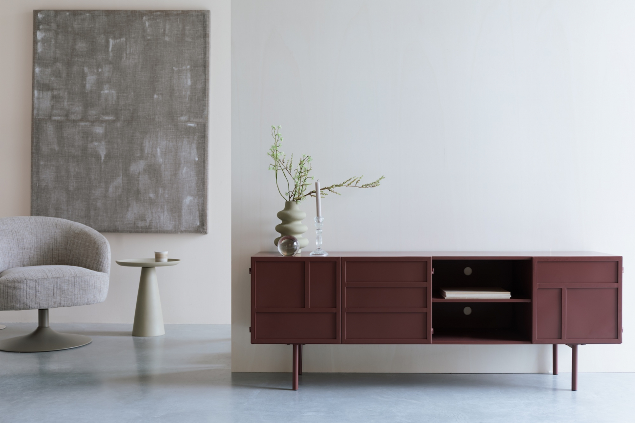 Sideboard 'Davis' - Rot