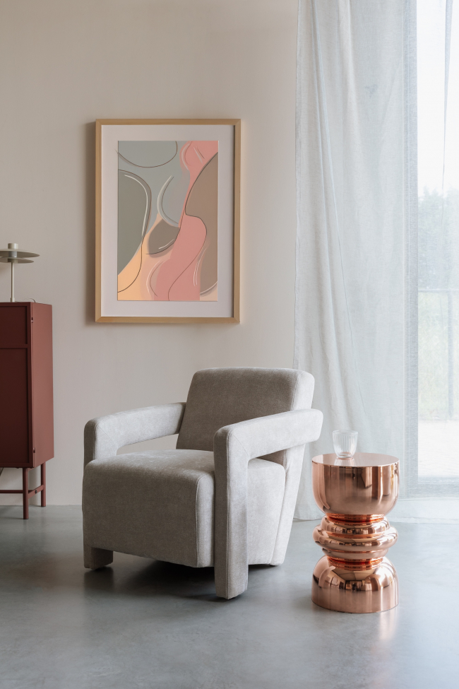 Beistelltisch 'Kinga' - Kupfer