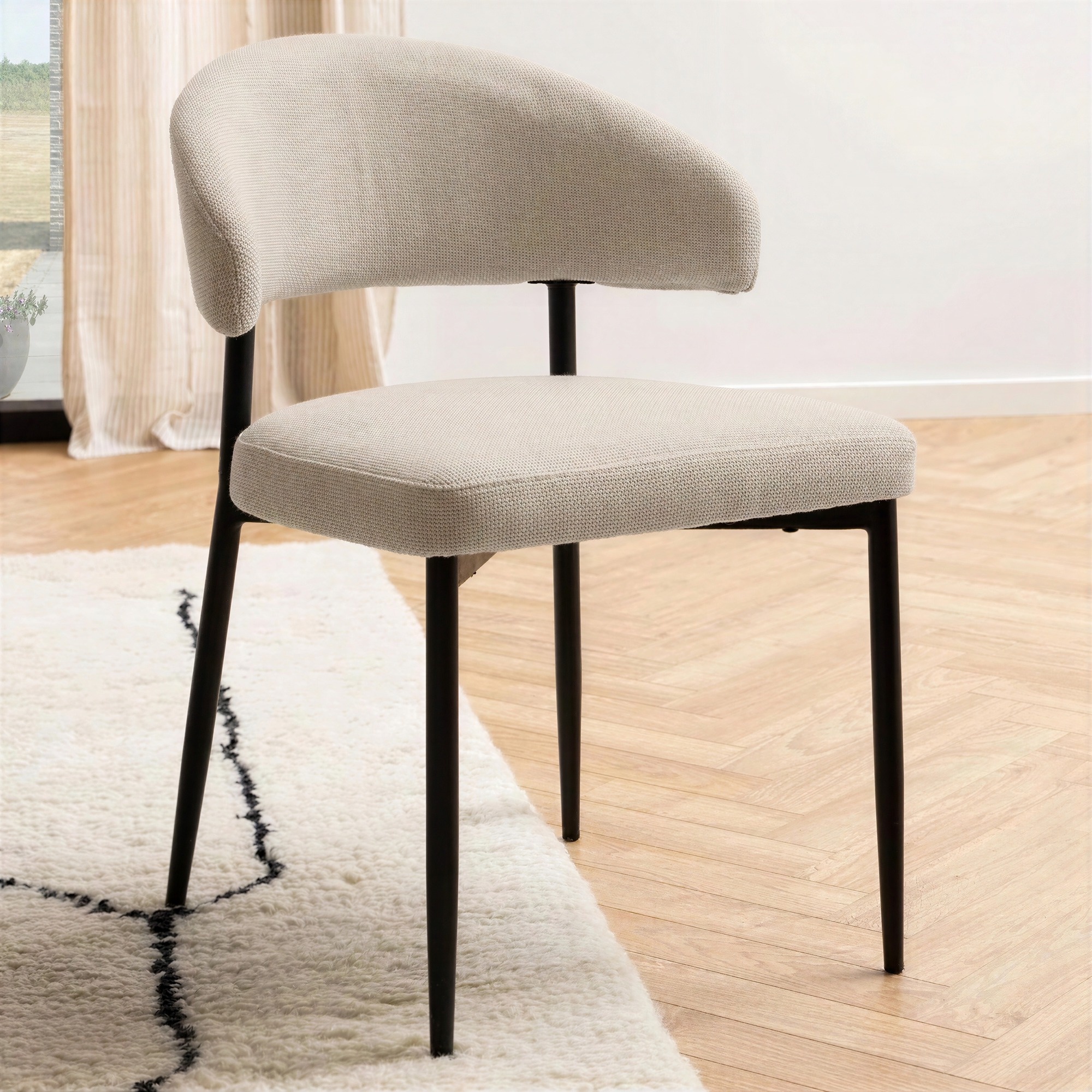 Stuhl 'Järbo' - Beige