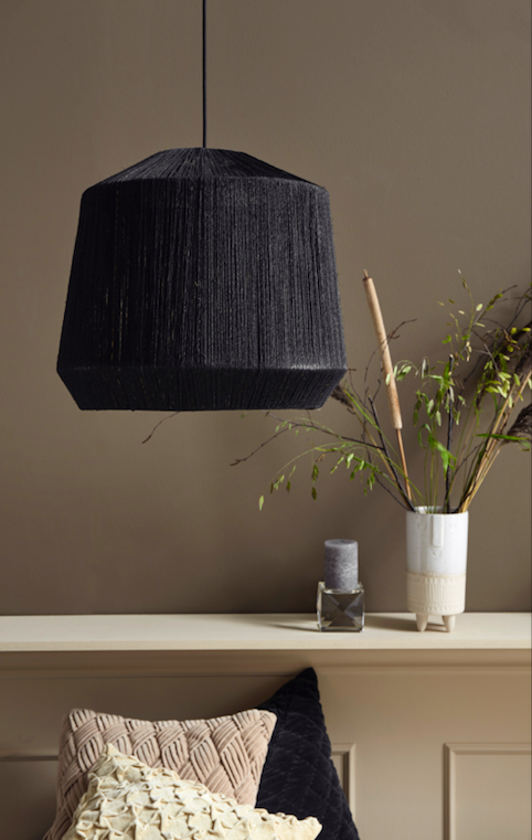 Lampenschirm 'Jute' - Schwarz | Deckenleuchten - BELEUCHTUNG