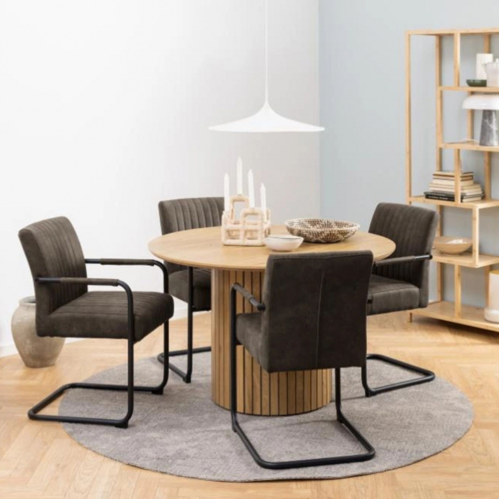 Stuhl 'Arbrå' - Dunkelbraun