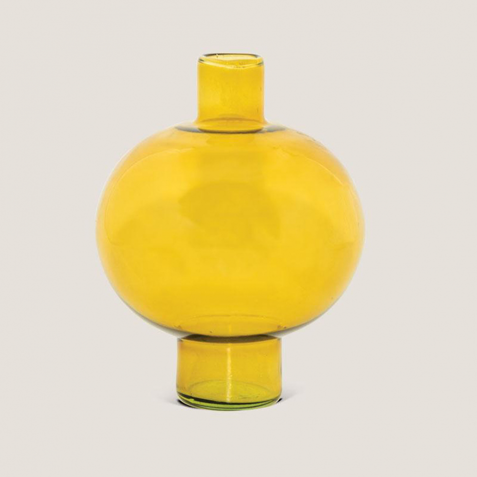 Vase 'Bergahorn' - Recyceltes Glas