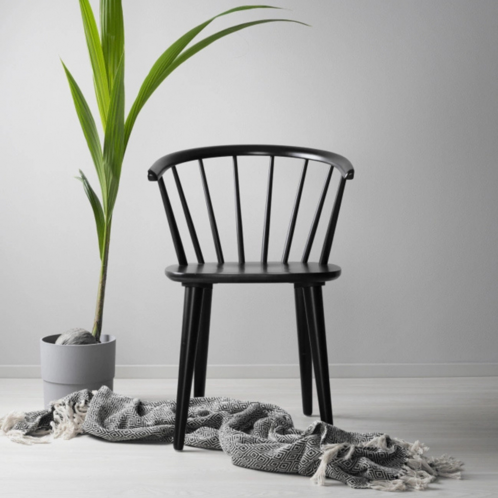 Stuhl 'Carmen' - Schwarz