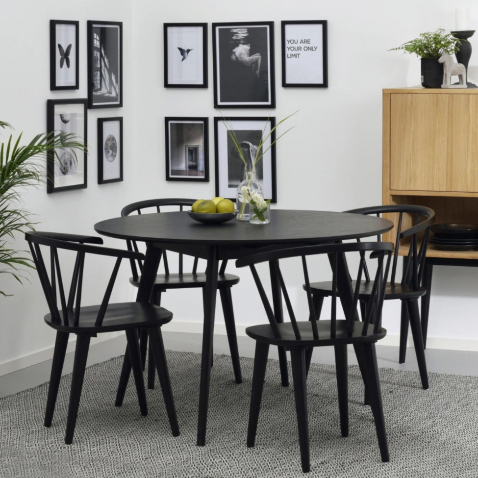 Stuhl 'Carmen' - Schwarz