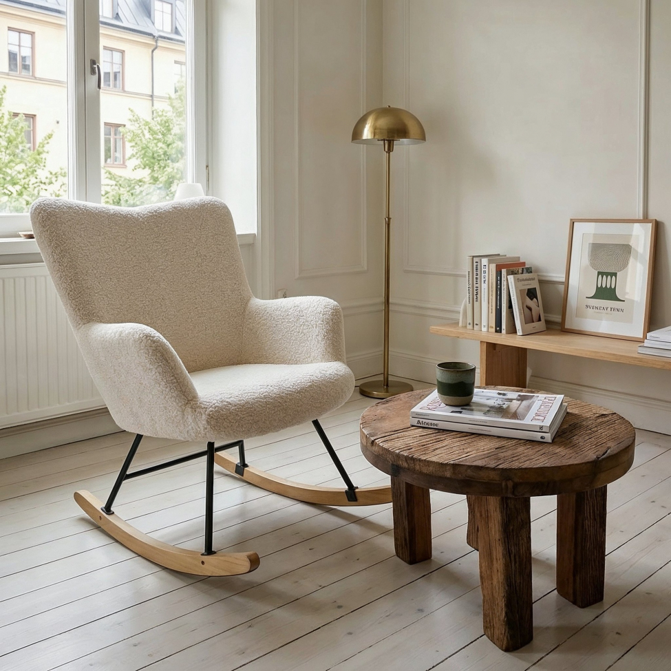 Couchtisch 'Birka' 58 x 58 cm – Vintage