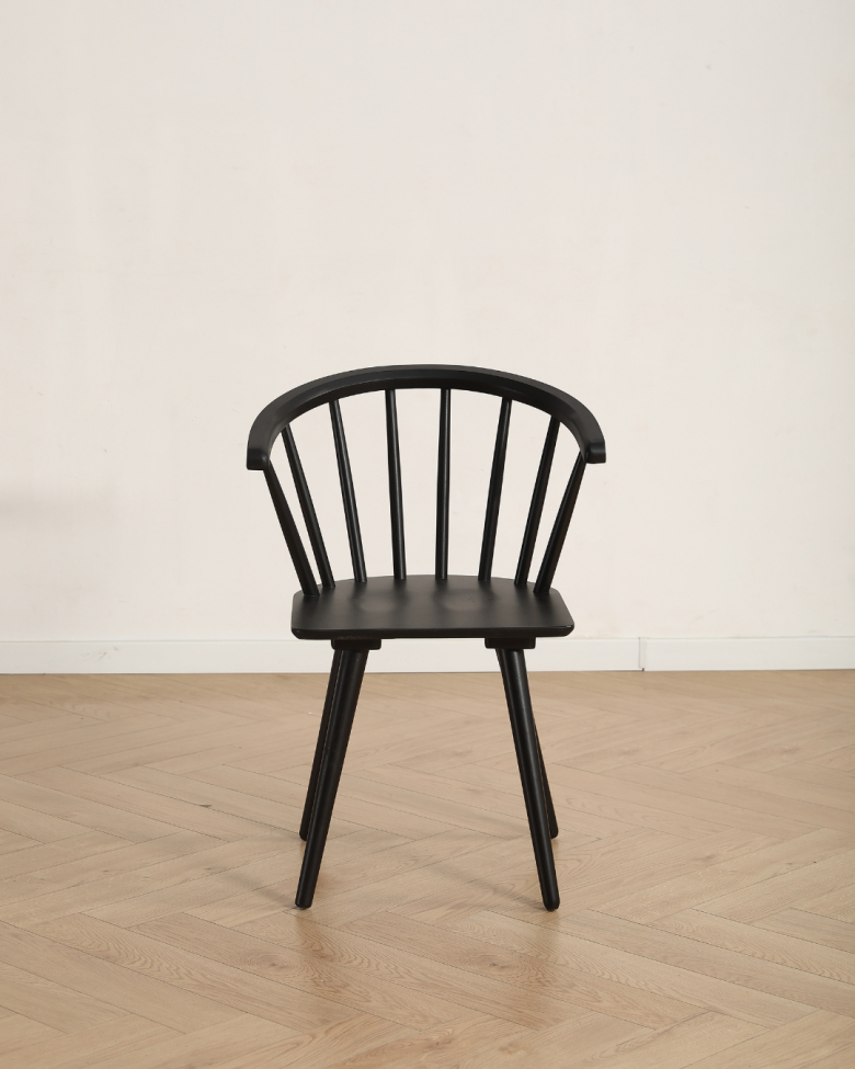 Stuhl 'Astrid' – Schwarz