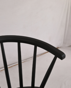 Barhocker 'Astrid' – Schwarz