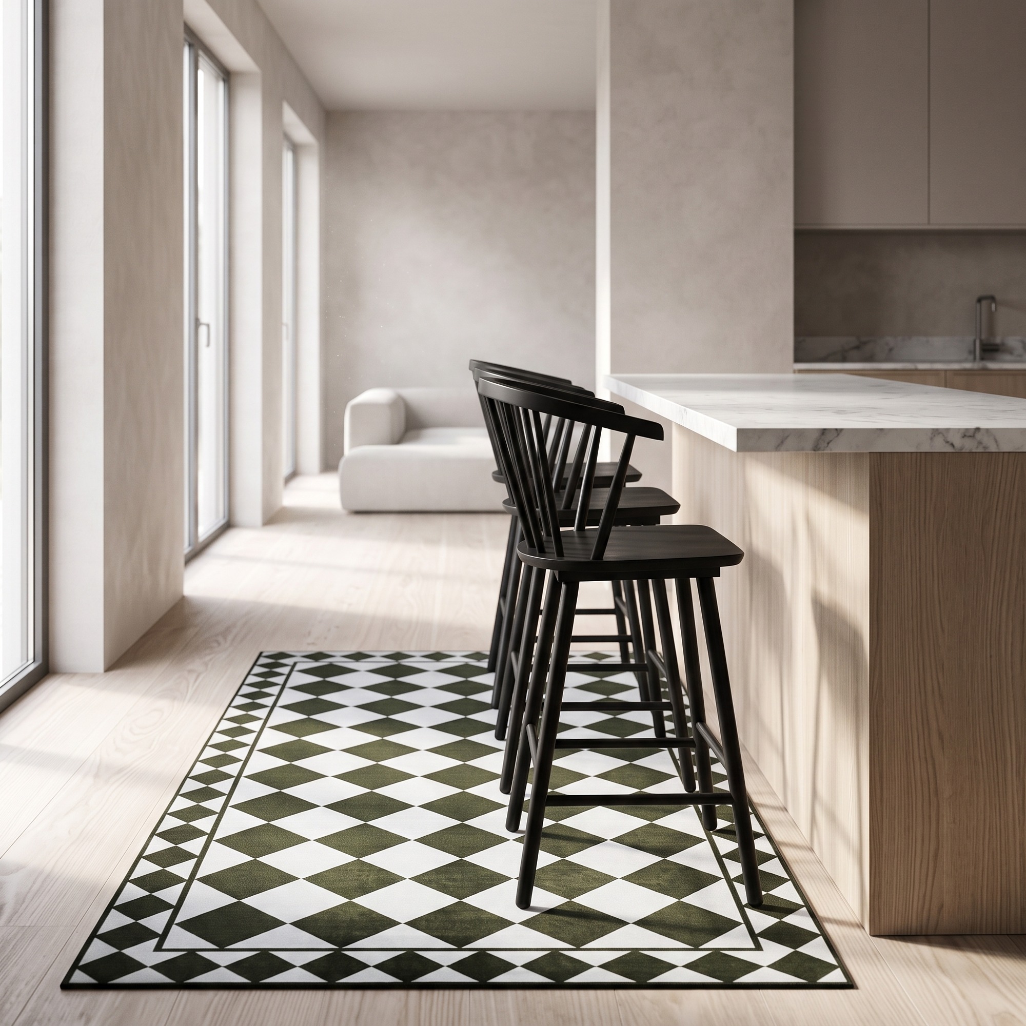 Barhocker 'Astrid' – Schwarz