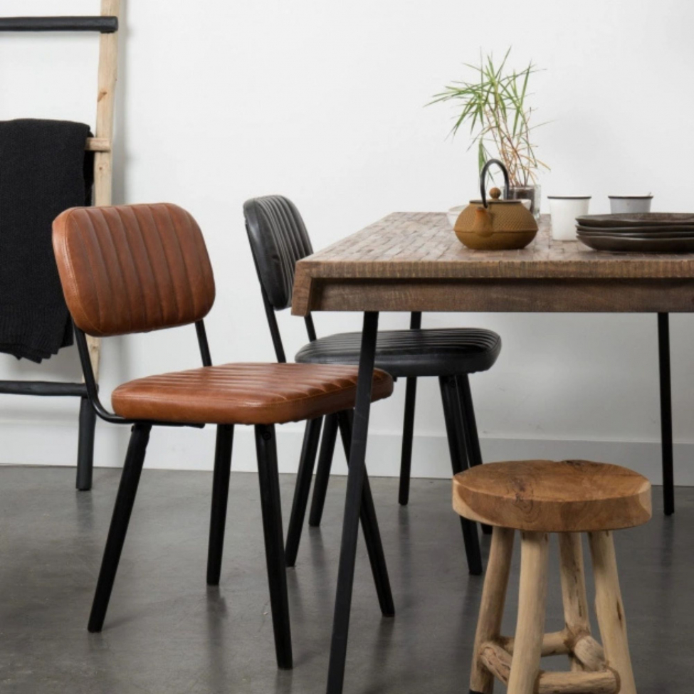 Stuhl 'Jake'- Vintage/Braun