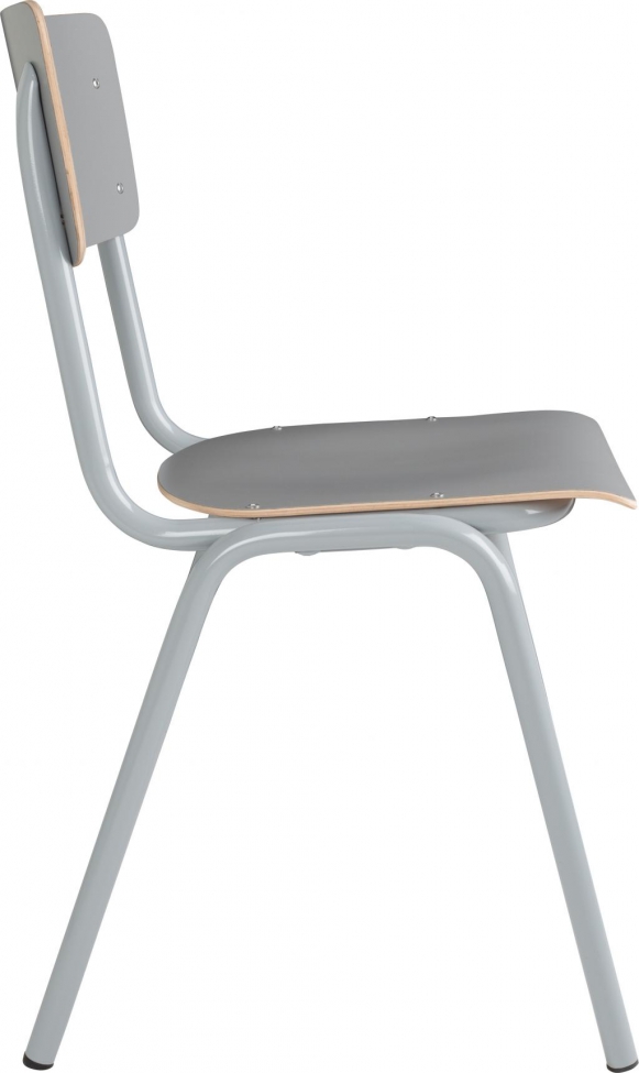 Stuhl Retro - Grau