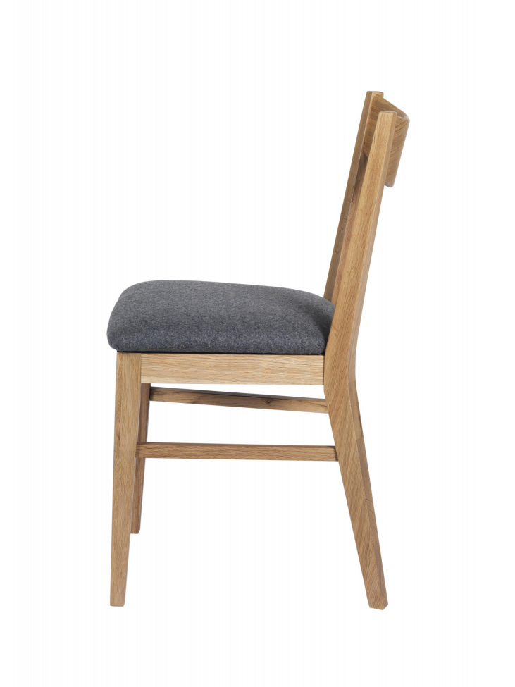 Stuhl 'Dylan' - Eiche / Grau | Stühle - Sitzplätze - MÖBEL