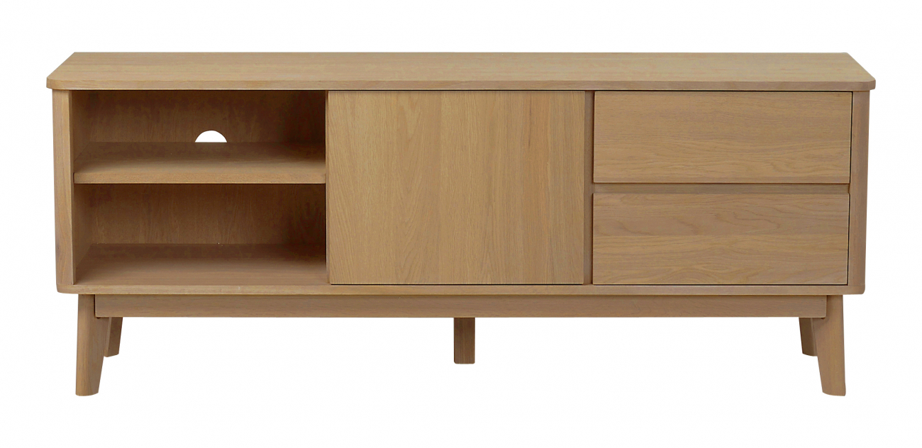 TV-Bank 'Yumi' 152x42cm - Eiche