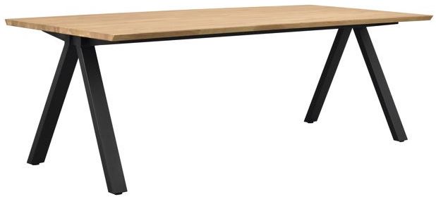 Esstisch 'Carradale' 220 cm - Eiche/V-Bein