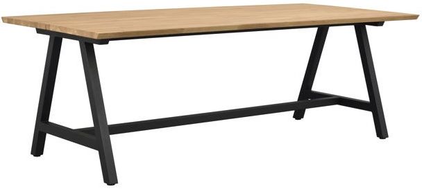 Esstisch 'Carradale' 220x100cm - Eiche/A-ben