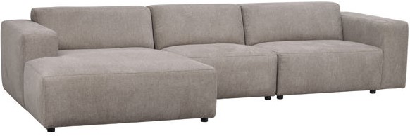 4-Sitzer-Sofa 'Willard' Chaiselongue V - Beige