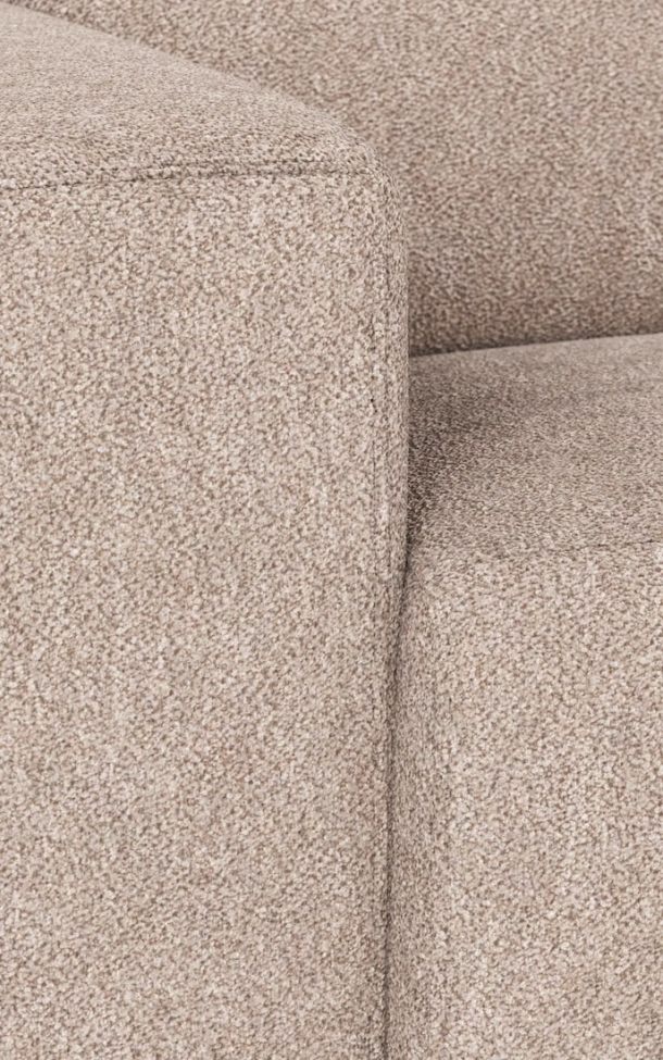 4-Sitzer-Sofa 'Willard' Chaiselongue V - Hellbeige