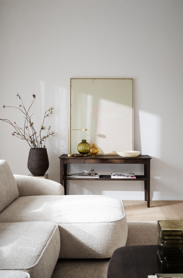 Relieftisch 'Markham' 140cm - Braun