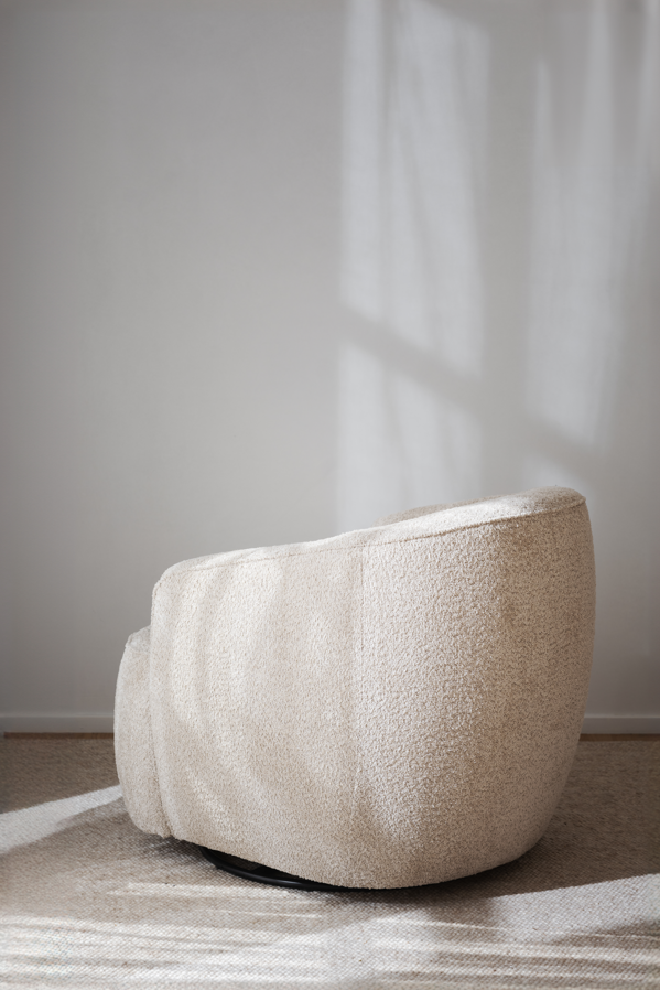 Sessel 'Dermot' - Hellbeige