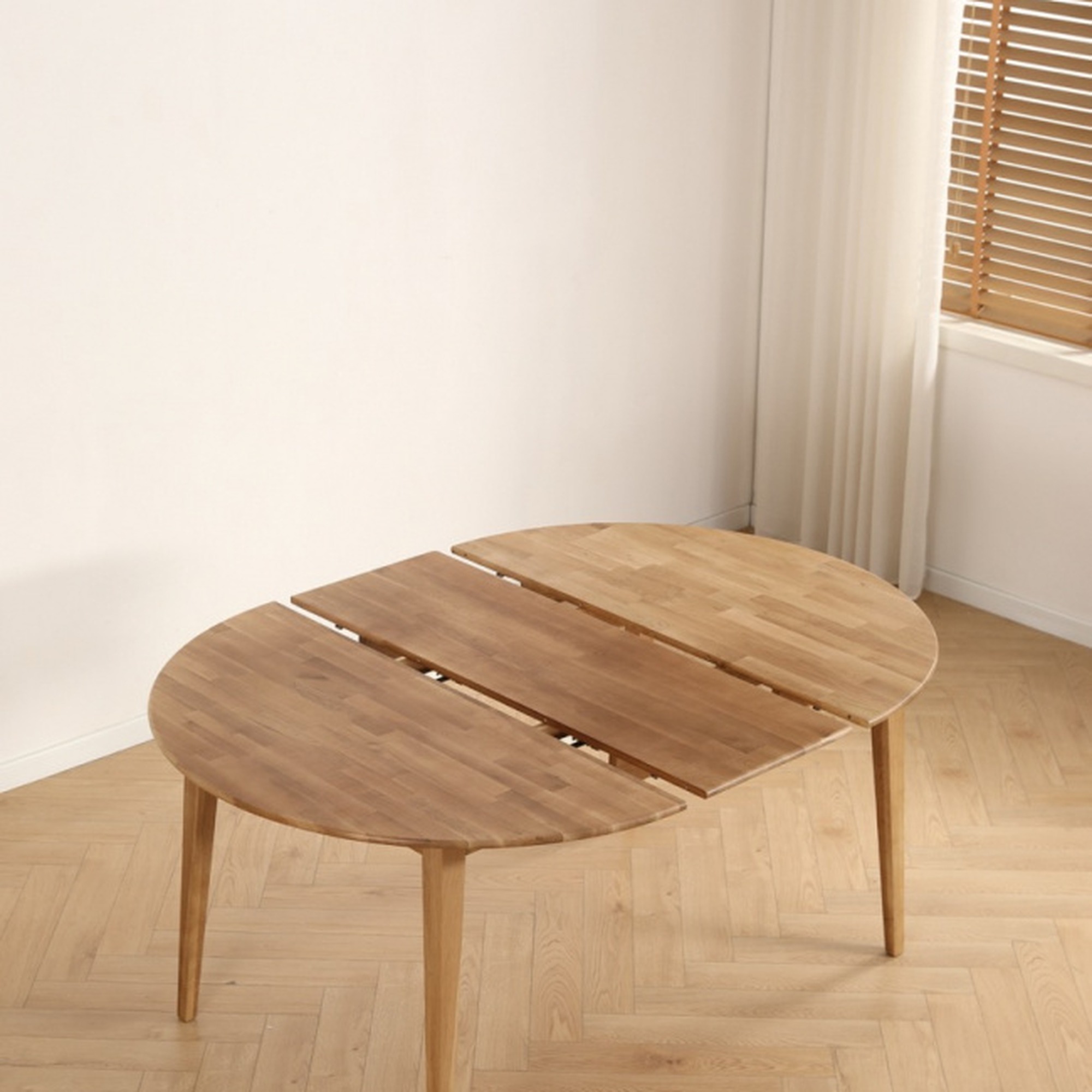 Esstisch 'Saba' rund 120 cm - Eiche
