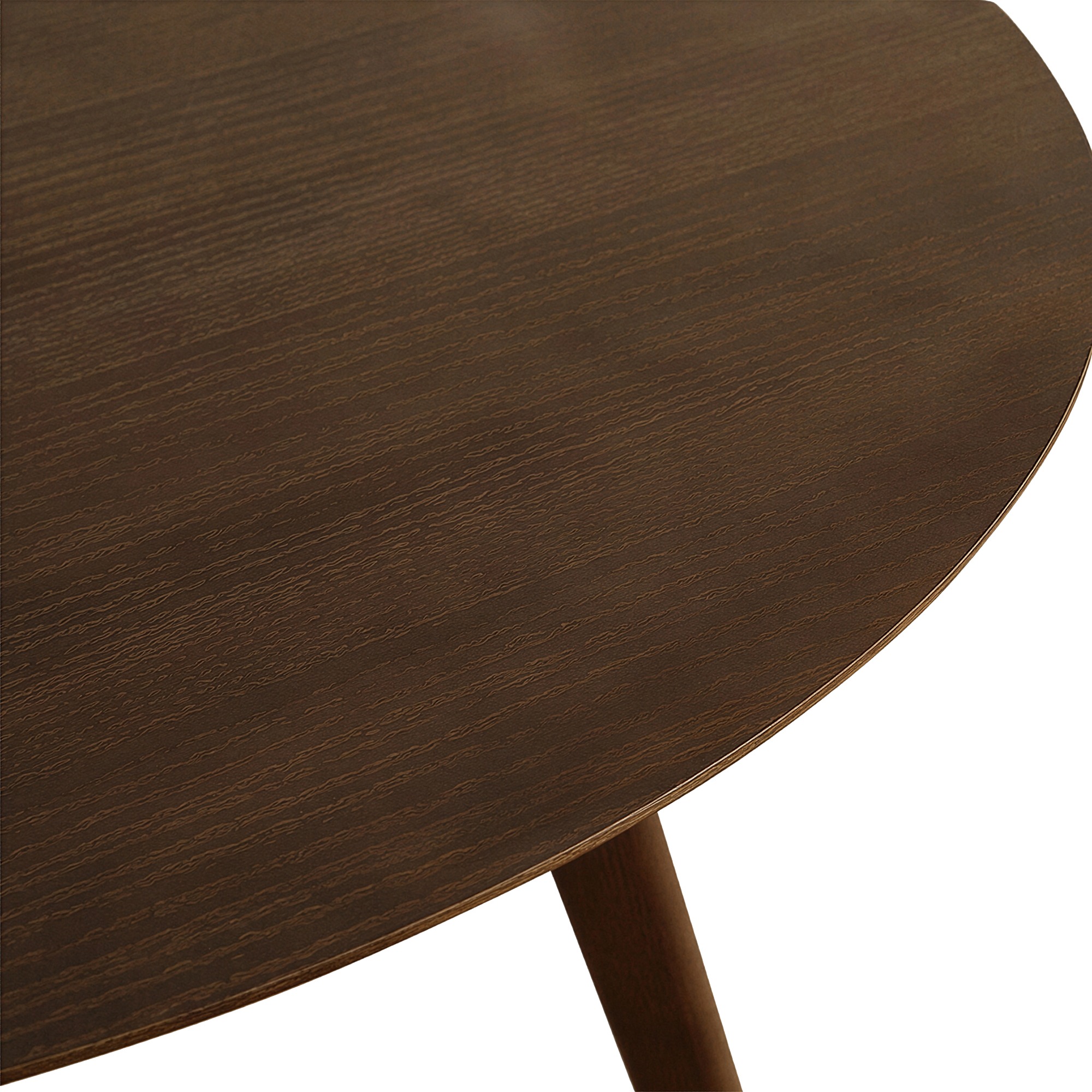 Esstisch 'Luma' Rund 115 cm – Walnuss